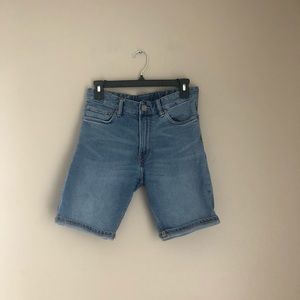 H&M mens denim shorts